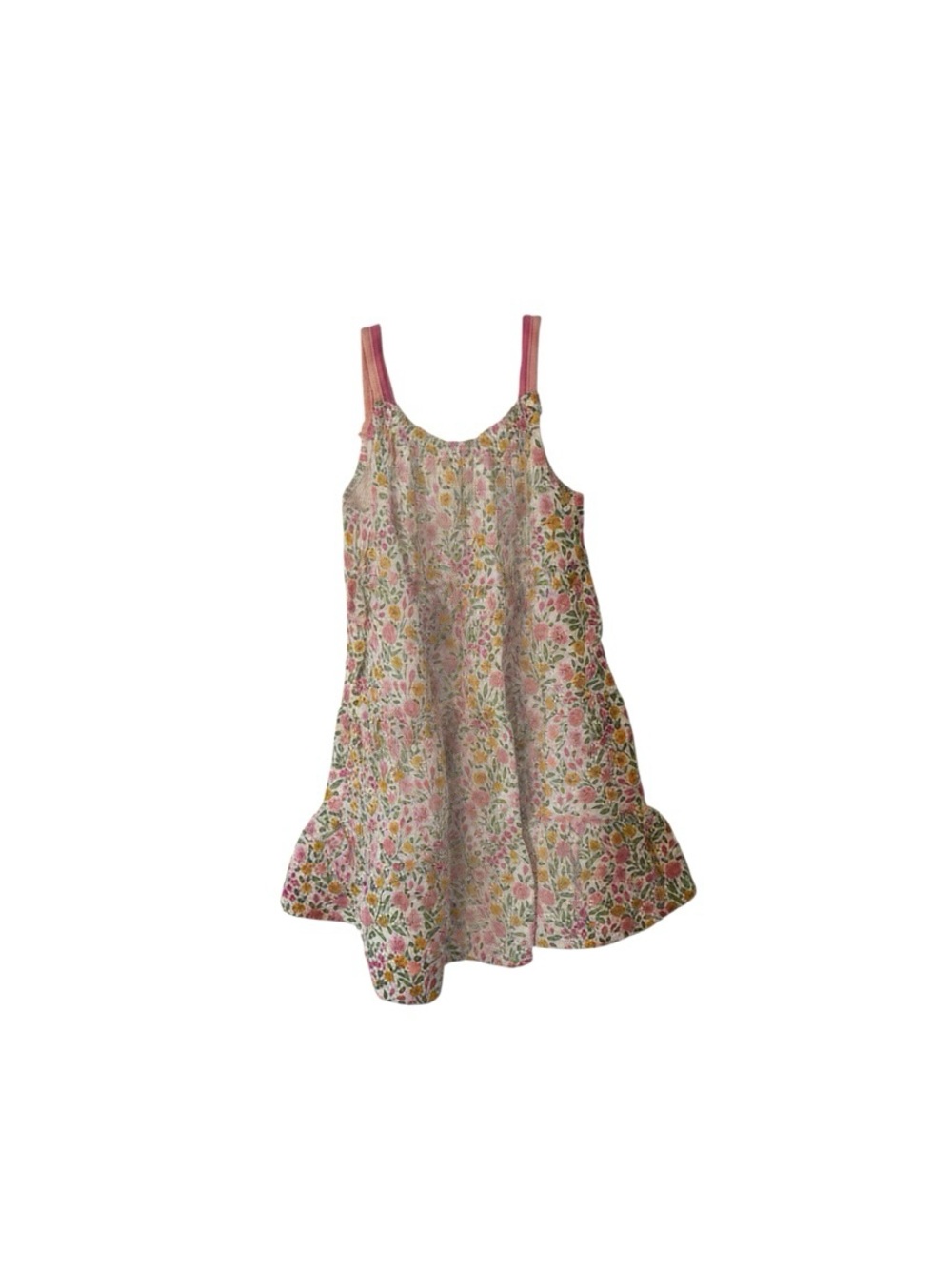 Mud Pie Floral Dress with Pink Accents 5T NWOT - Picture 4 of 4